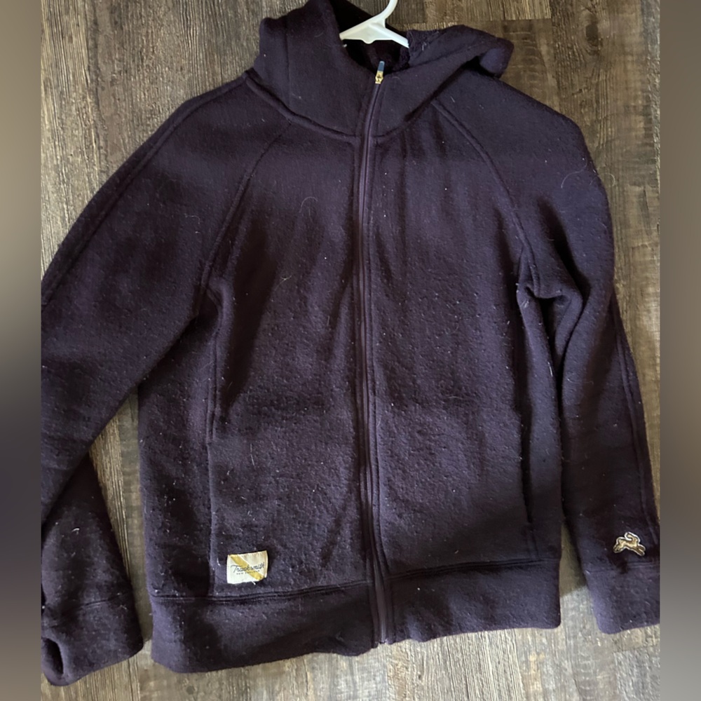Tracksmith full zip hoody.